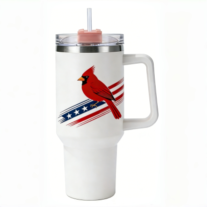 Double-Layer Vacuum Insulated 304 Stainless Steel Travel Mug for Cars