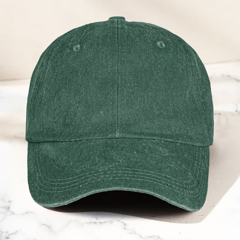 Name In Nautical Flags - Personalized Distressed Denim Cap