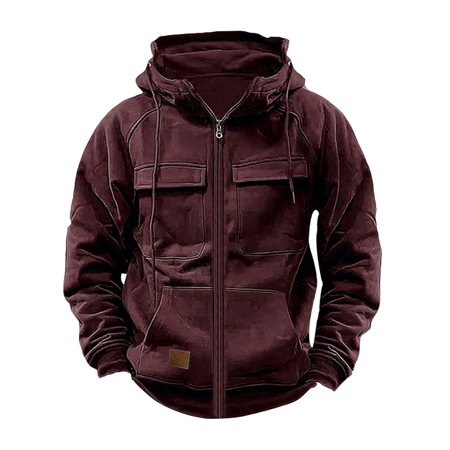 Last day - 70% off - Men's half-zip hooded sweatshirt