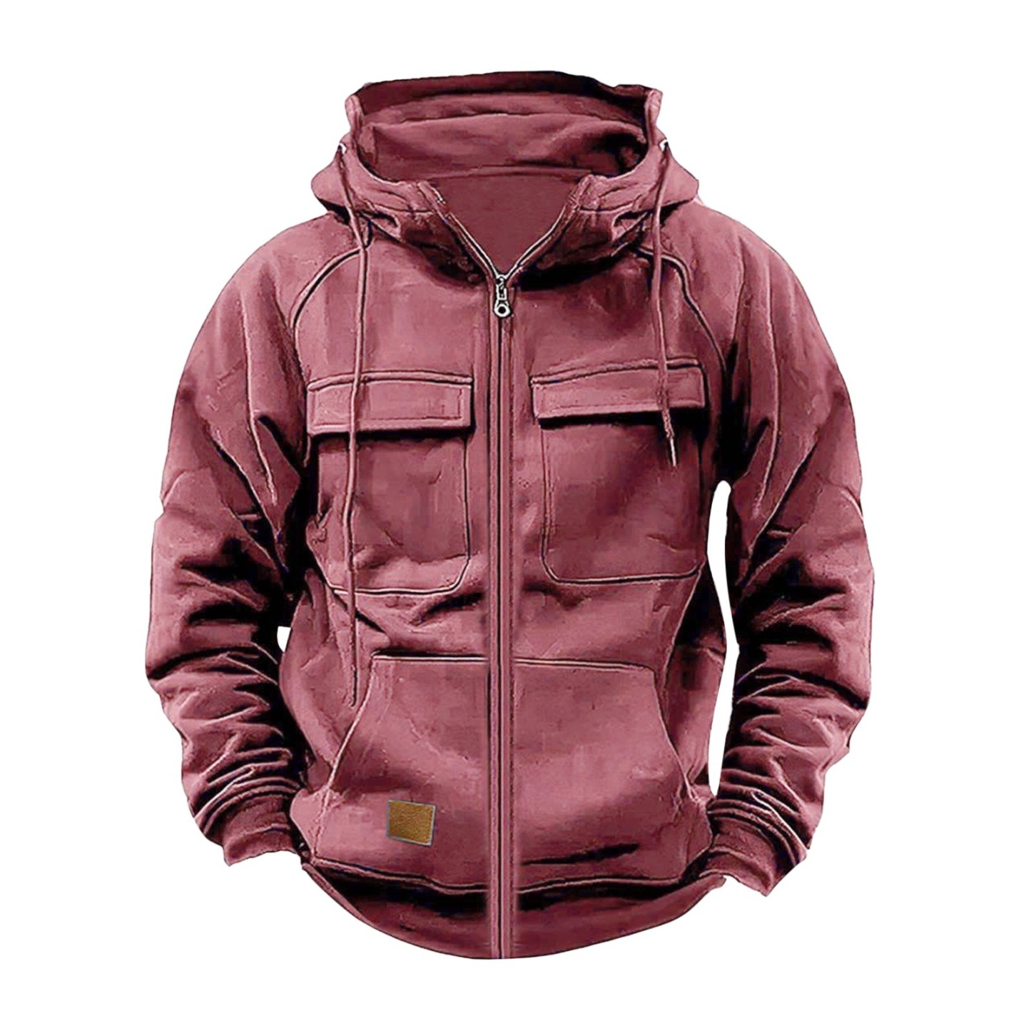 Last day - 70% off - Men's half-zip hooded sweatshirt