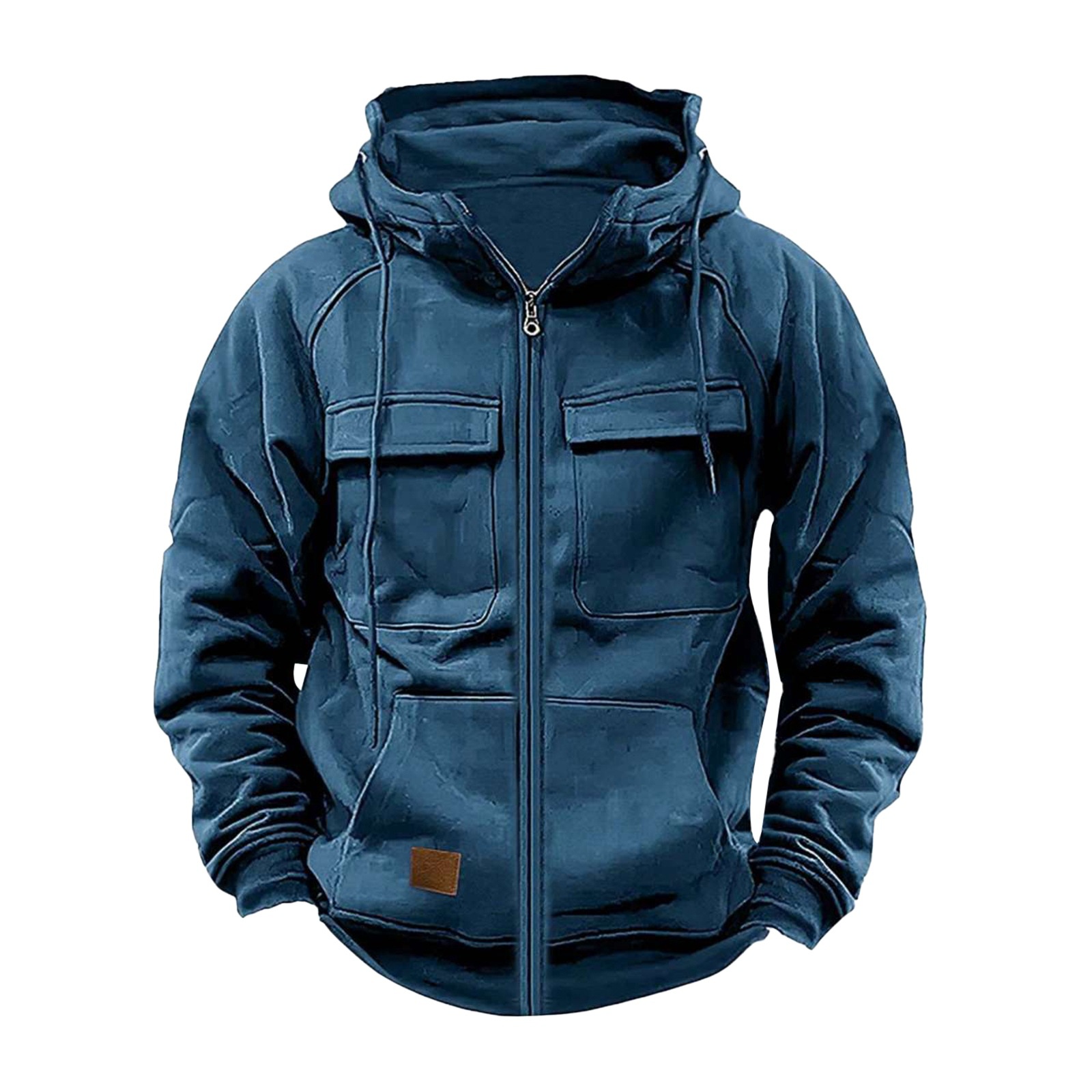 Last day - 70% off - Men's half-zip hooded sweatshirt