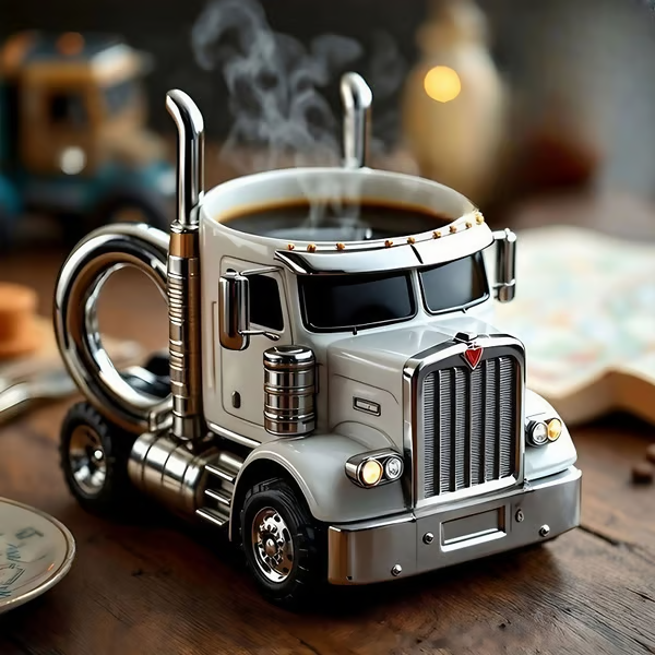 🔥Last day 49% OFF - 🚚Handcrafted Truck Coffee mug(💥Buy 2 Free Shipp