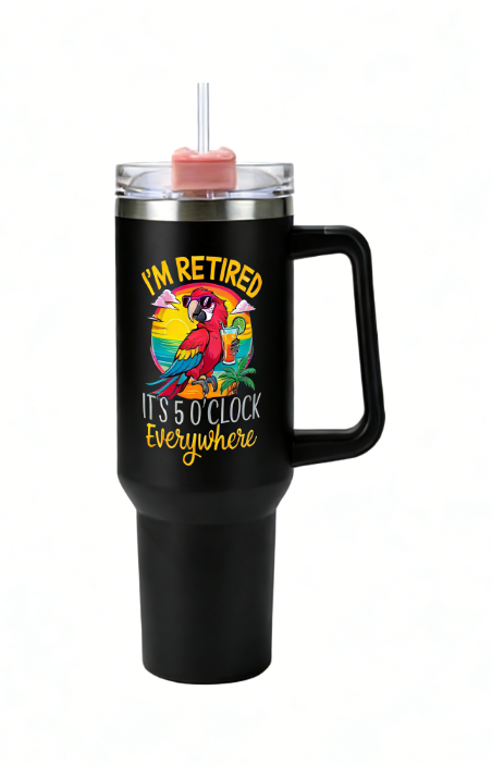 Double-Layer Vacuum Insulated 304 Stainless Steel Travel Mug for Cars