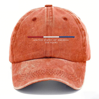 United States of America 250 Years Vintage Washed Cap