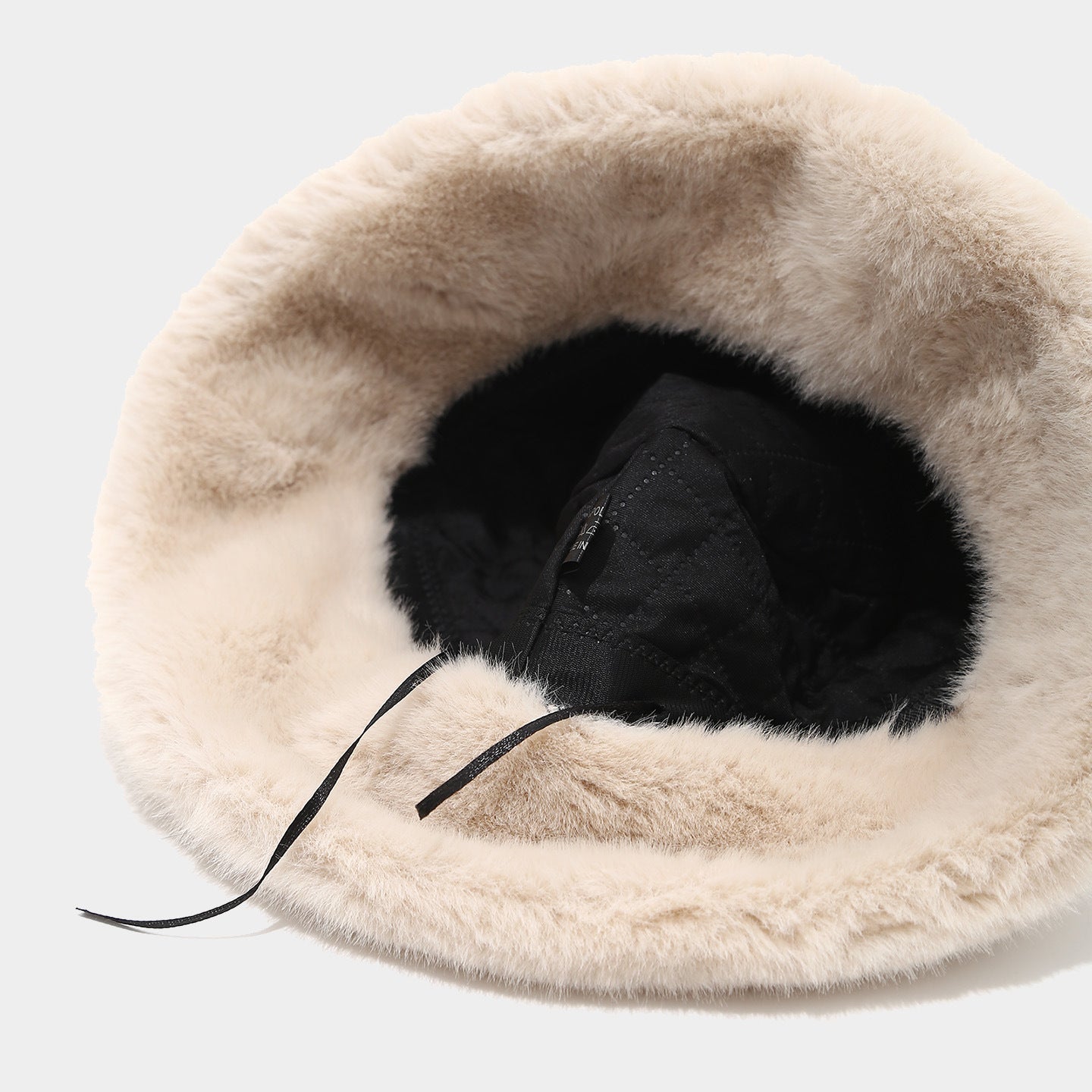 Cozy Faux Mink Bucket Hat - Chic Winter Warmth Additional Image 2