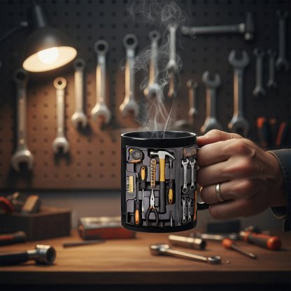 🔥Limited-time discount of 49%🔥The Ultimate Mechanic's Toolbox Mug😍