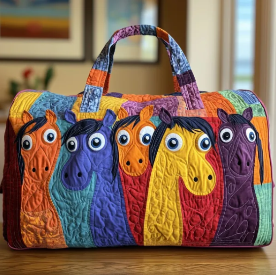 Indigo Van Quilted Duffle Bag GFTOTP12120