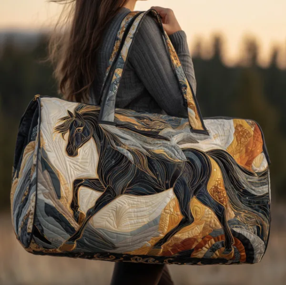 Indigo Van Quilted Duffle Bag GFTOTP12120