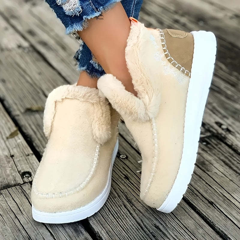 🔥Christmas Day Sale OFF🔥 - Kickly Orthopedic Fleece Slip-On Boots