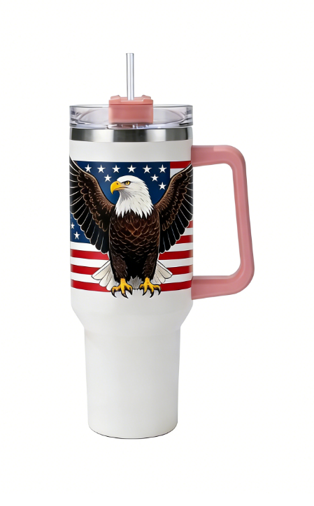 Double-Layer Vacuum Insulated 304 Stainless Steel Travel Mug for Cars