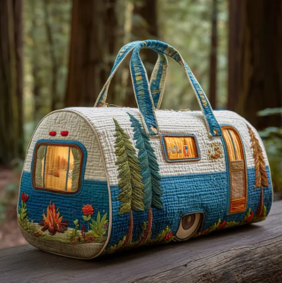 Indigo Van Quilted Duffle Bag GFTOTP12120