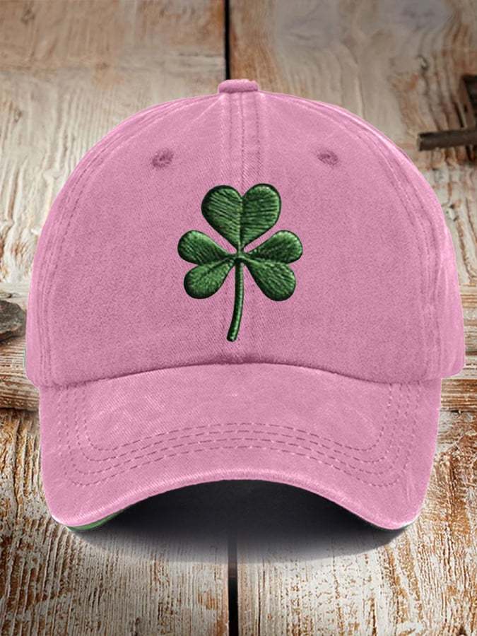 Unisex Distressed Cotton St. Patrick's Day Hat