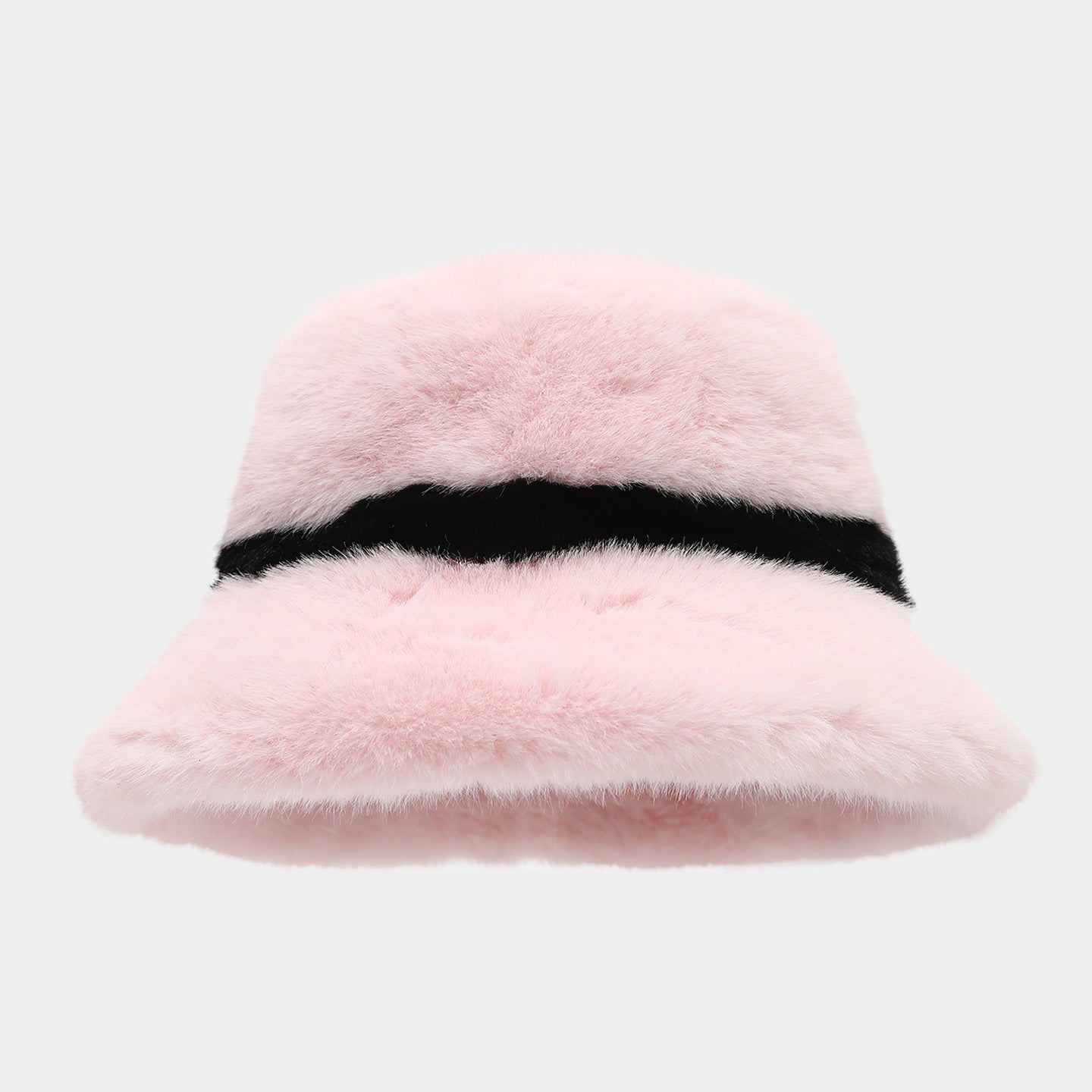 Cozy Faux Mink Bucket Hat - Chic Winter Warmth