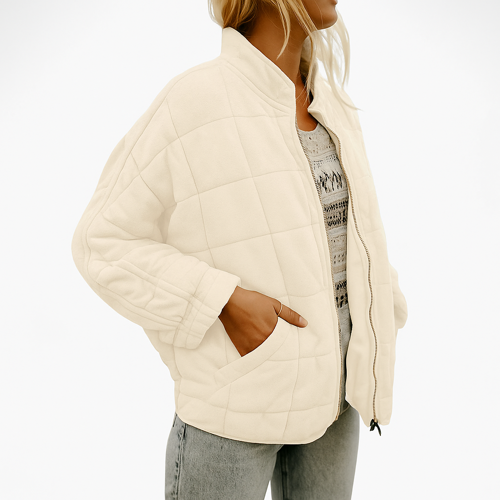 ELEGANT LINED OVERSIZED JACKET