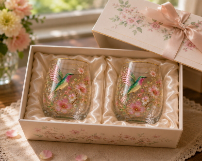 🌸🌿 2026 Limited Edition: Morning Garden Delight — Glass Teacup ☀️☕ (Buy 6, Get a Random-Style Tote Bag Free)