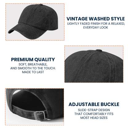 Name In Nautical Flags - Personalized Distressed Denim Cap