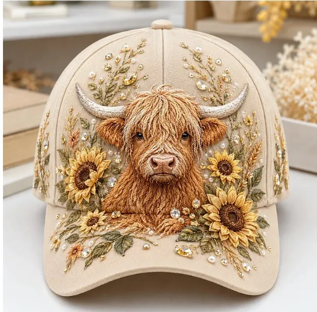 🔥 Last day—save 49% instantly: Halloween-themed 3D embroidered hat.