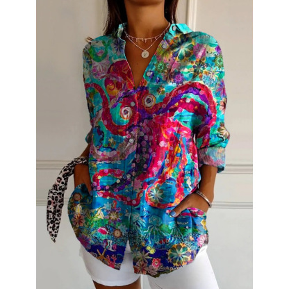 Glenna™ Stylish Women's Blouse