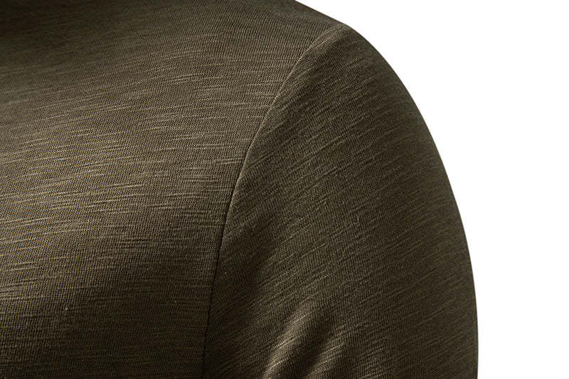 Eric | Premium Cotton Henley Shirt