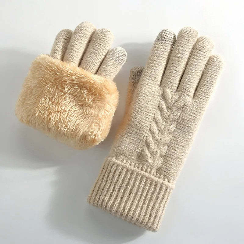 Isabelle Soft Knit Gloves