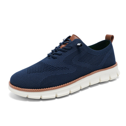 2026 New Lightweight and Breathable Flyknit Men's Sports Shoes