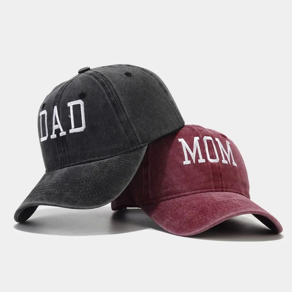 Mom & Dad Baseball Caps