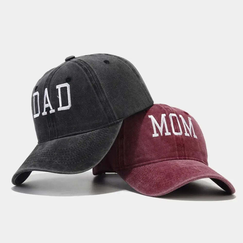 Mom & Dad Baseball Caps