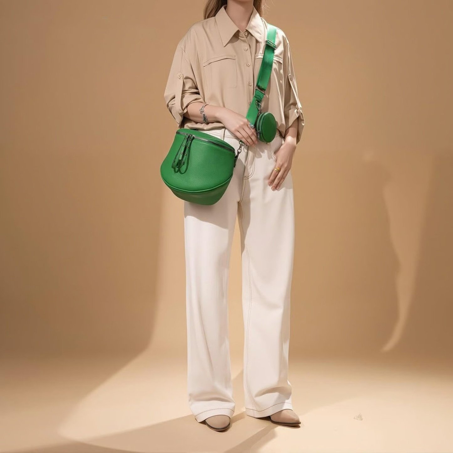 🍂2026 NEW ARRIVAL👜 Large Fanny Pack Crossbody Sling Bags