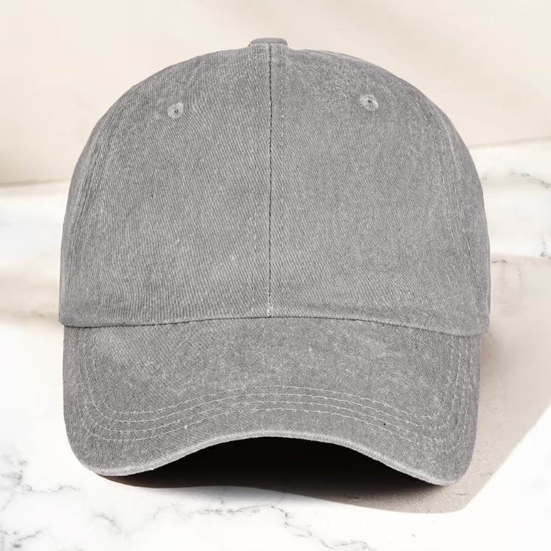 Name In Nautical Flags - Personalized Distressed Denim Cap