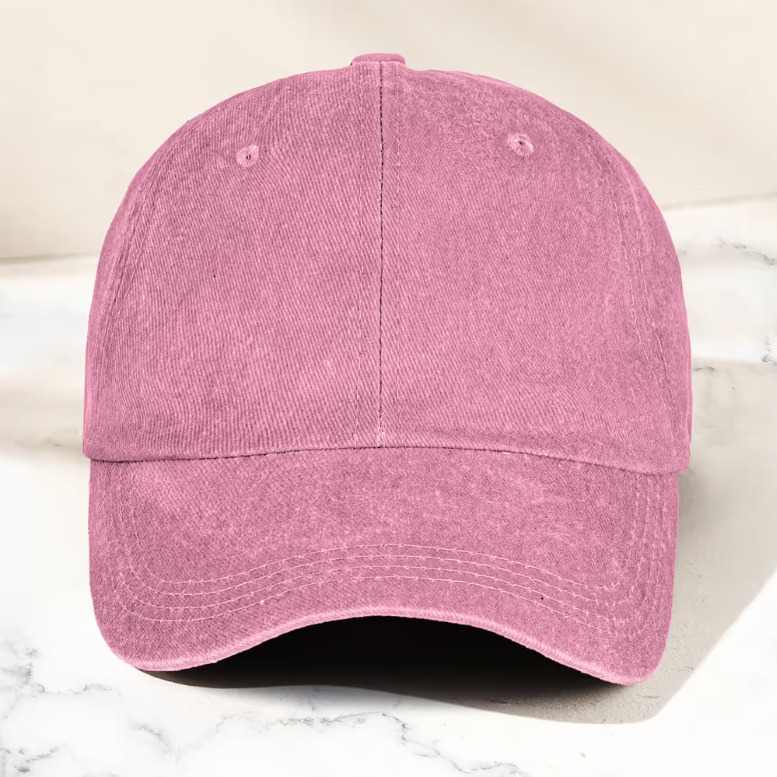 Name In Nautical Flags - Personalized Distressed Denim Cap