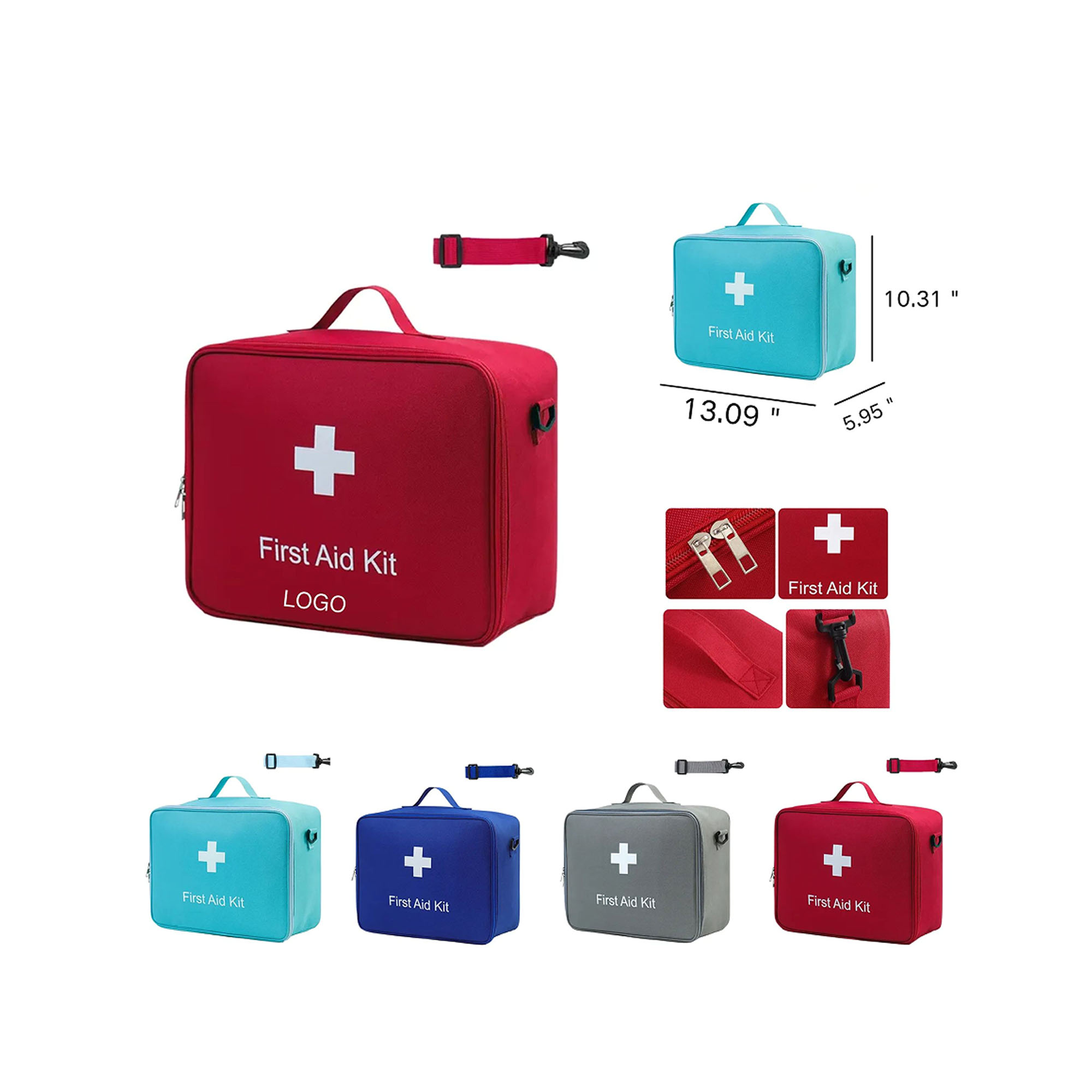 Portable Safety First Aid Bag