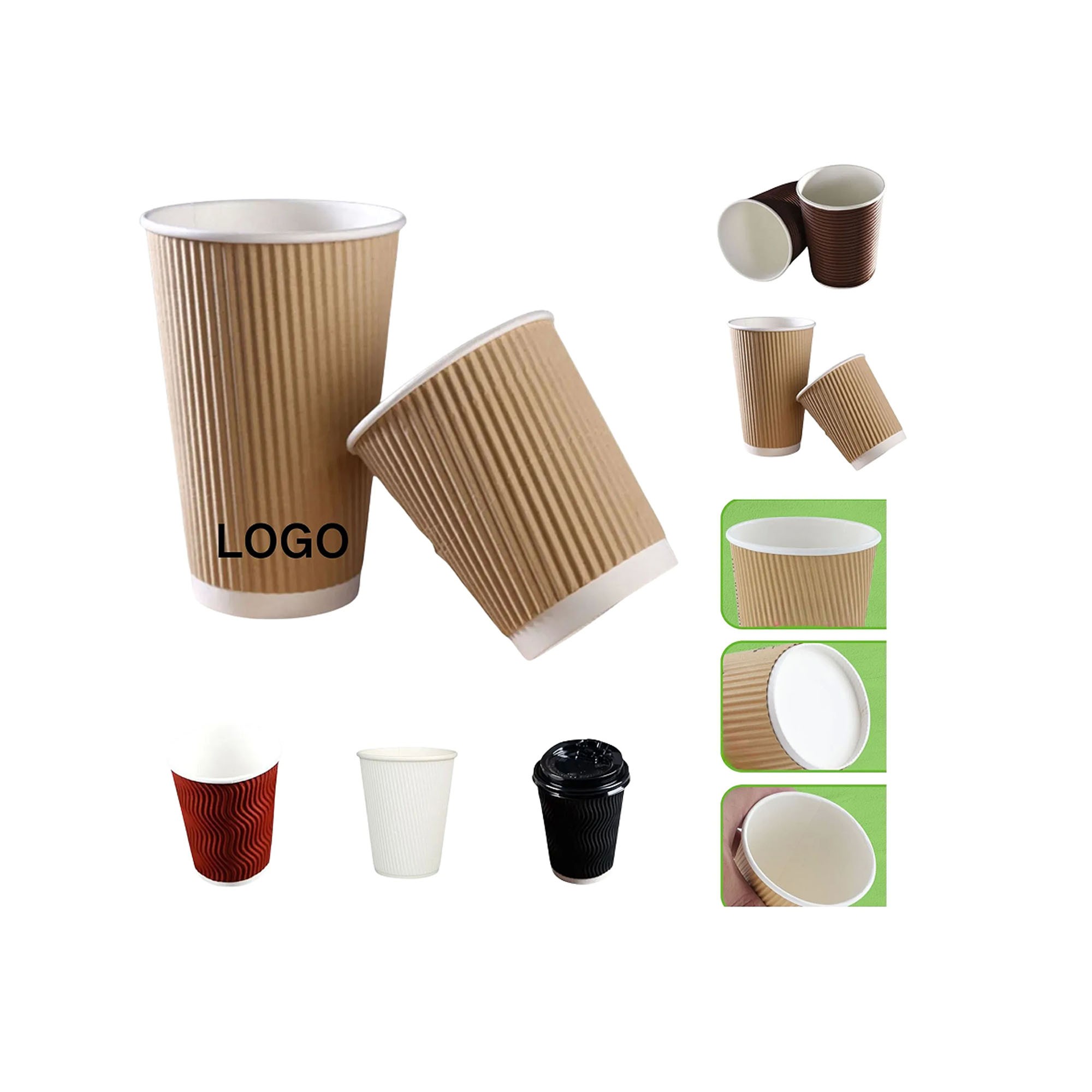 Disposable Ripple Drink Cup