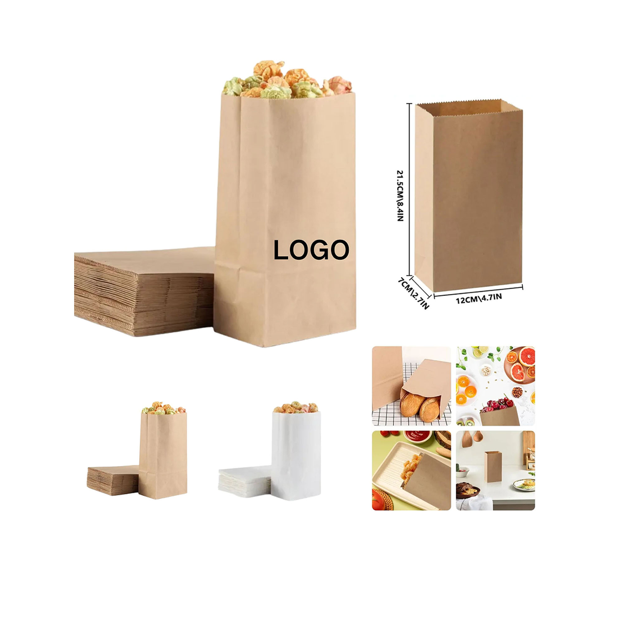 Non-Stick Paper Bag