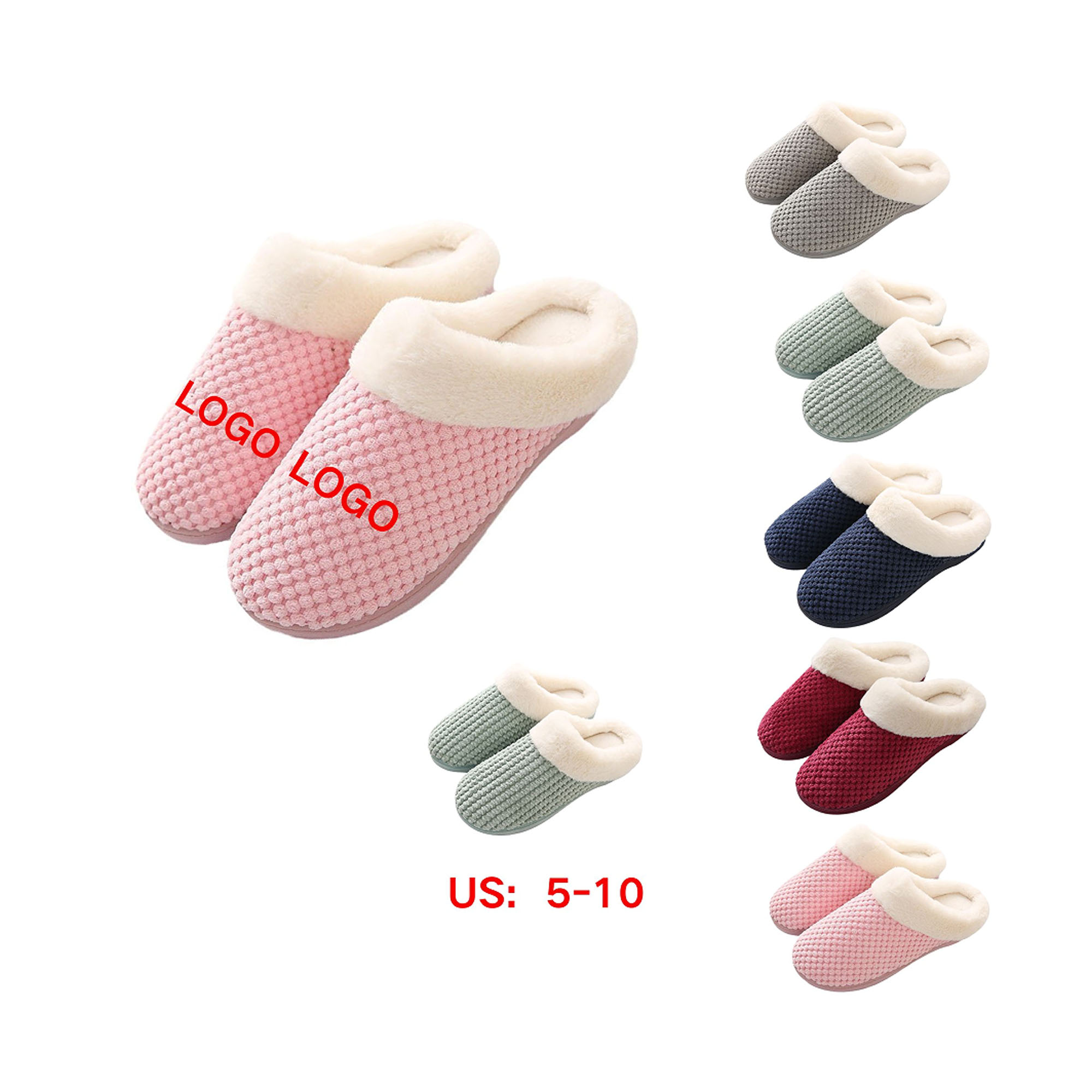 Home Fleece Slippers