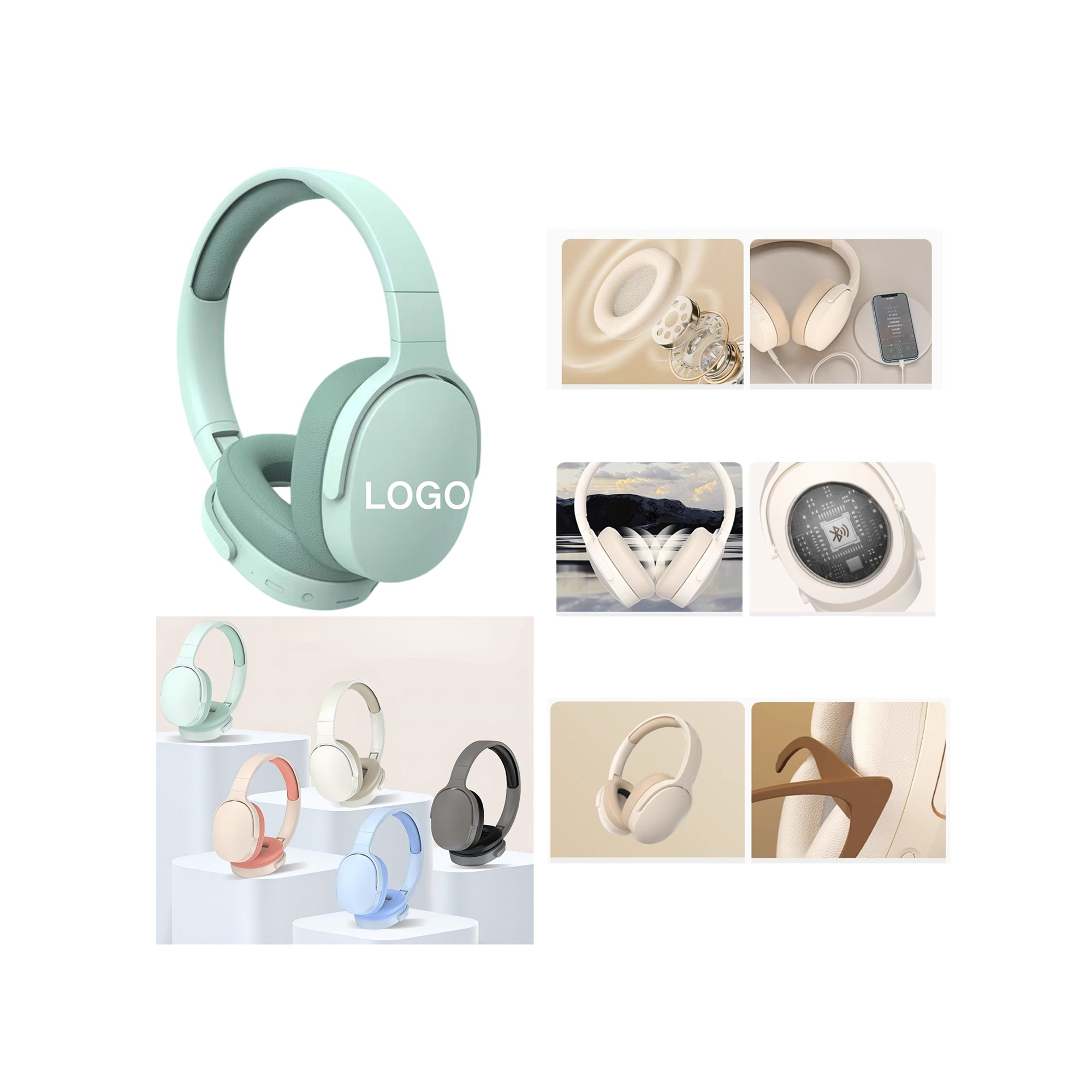 Bluetooth Surround Sound Headphones