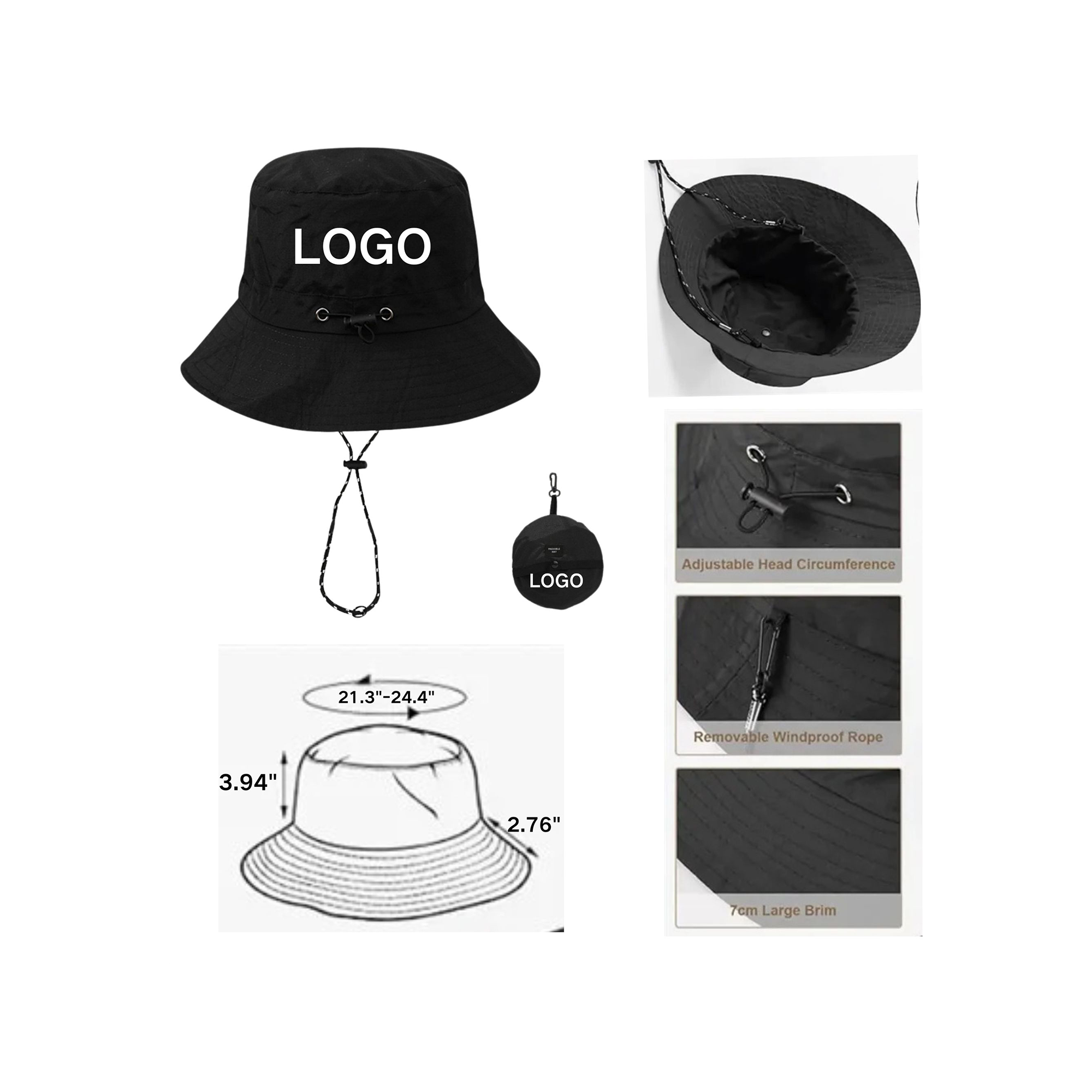 Unisex Outdoor Bucket Hat