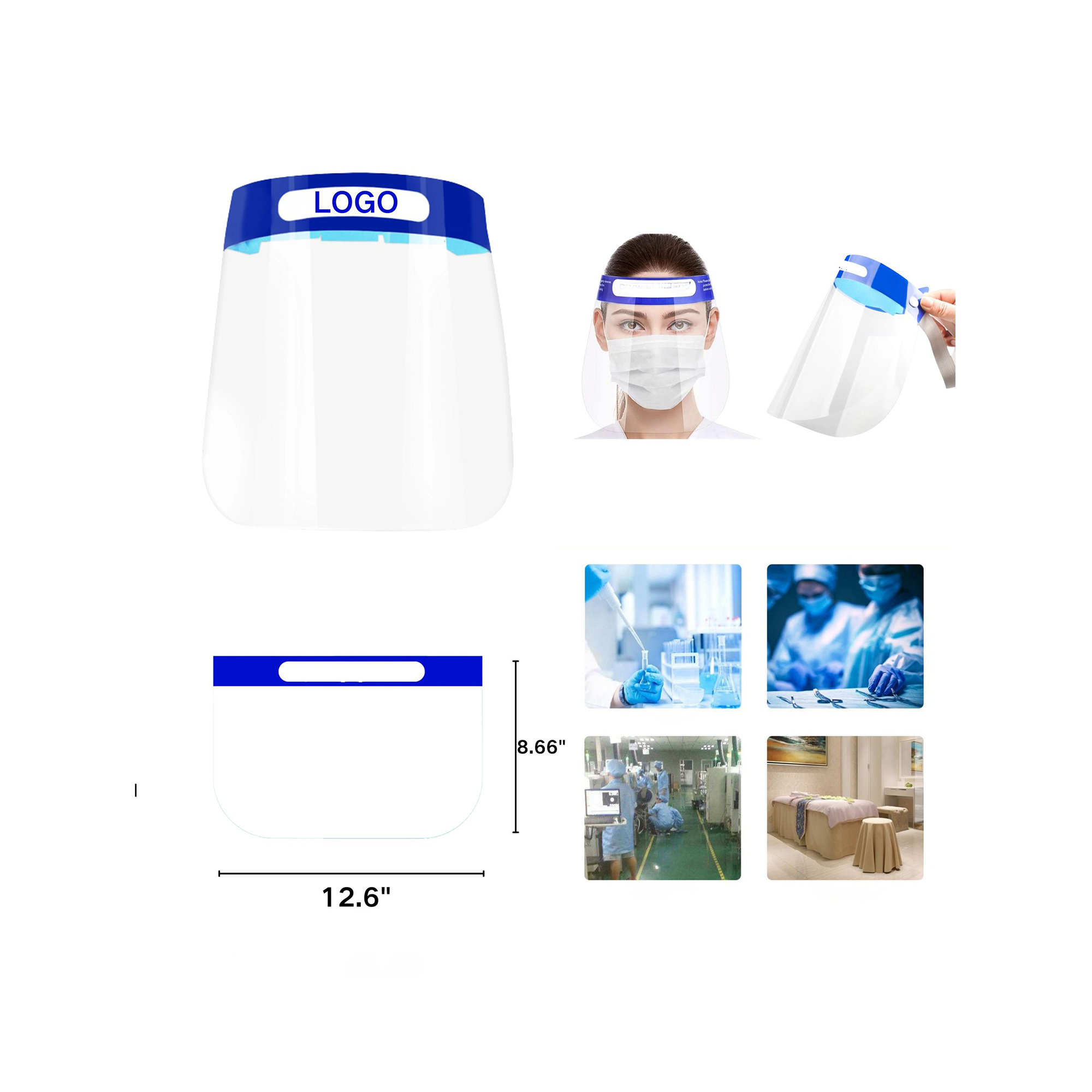 Clear Protective Face Mask