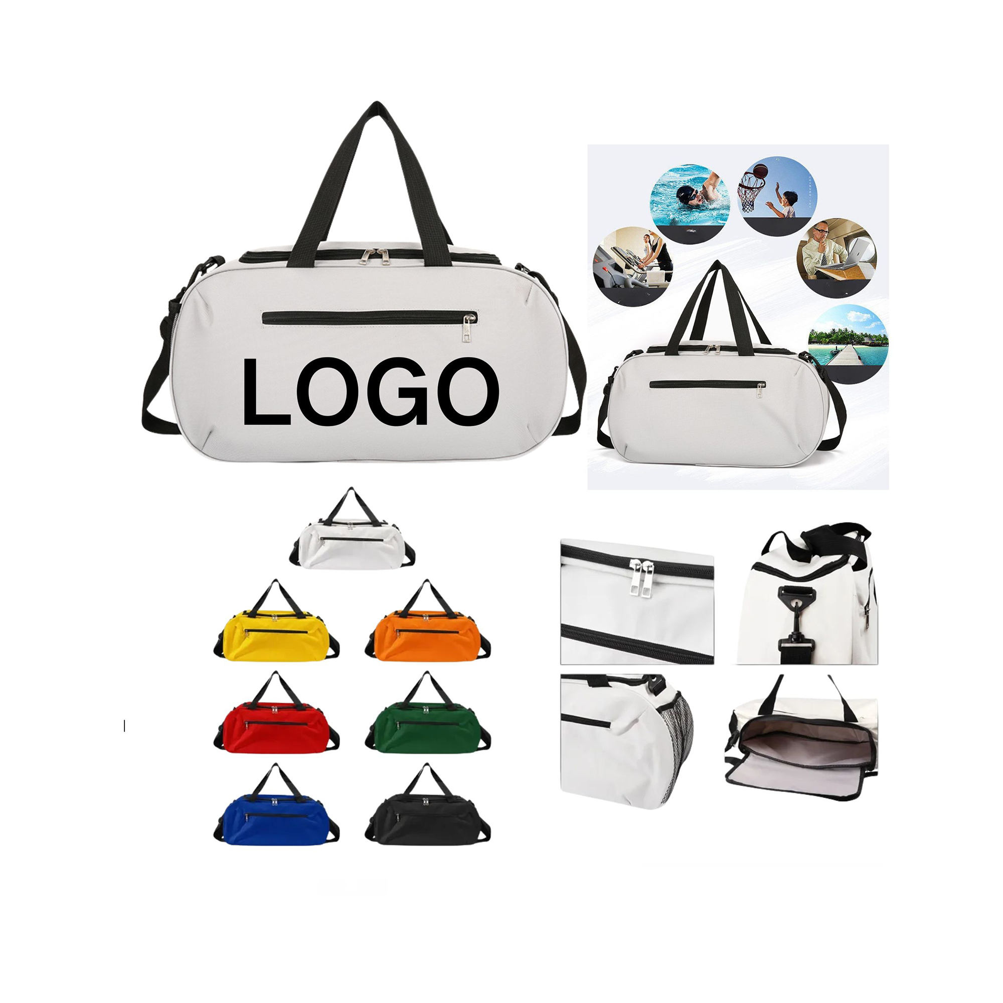 Large-Capacity Fitness Bag