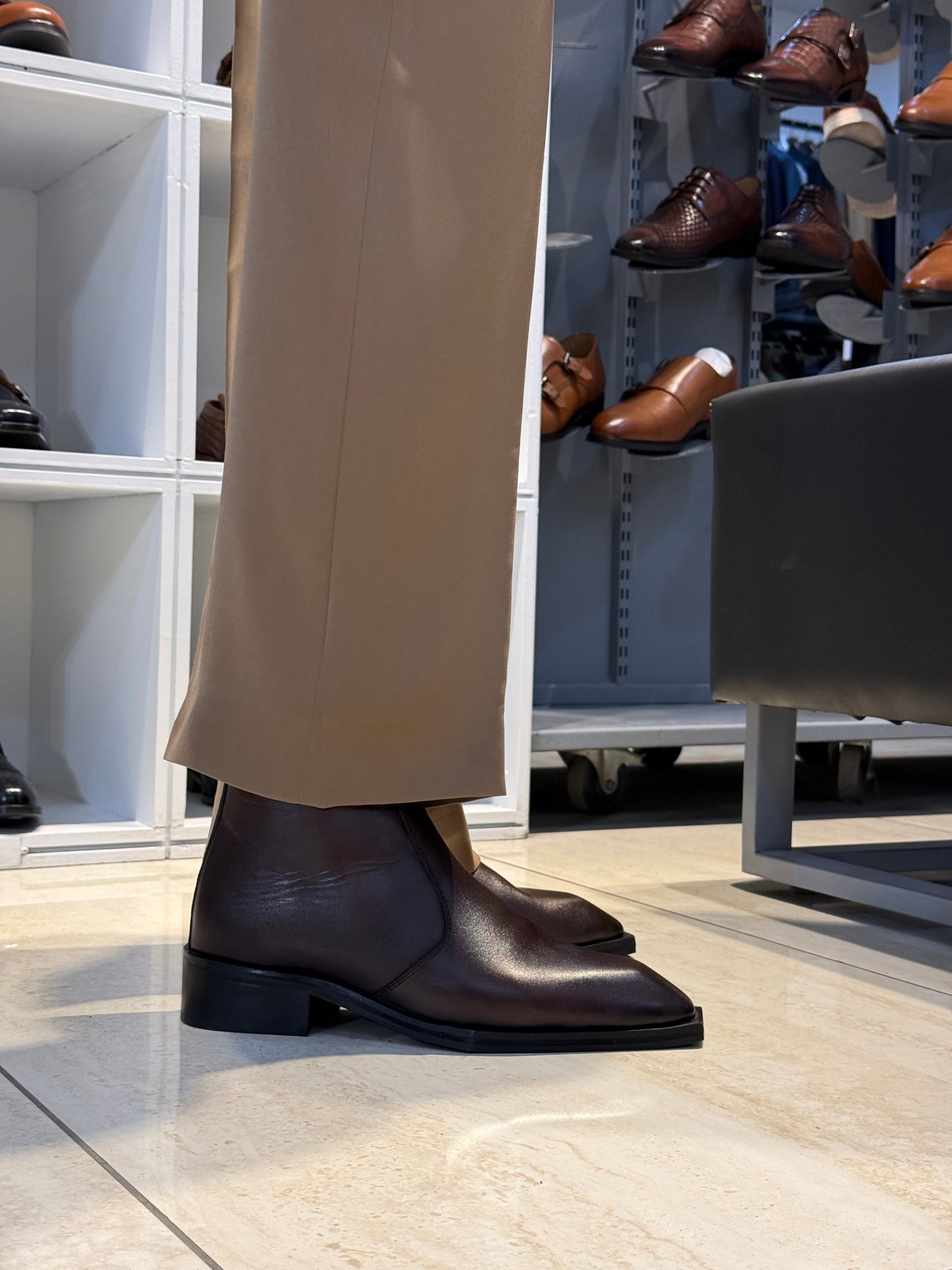 Cuban and Chelsea boots