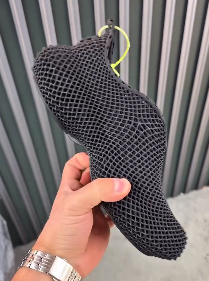 3D Printed Shock-Absorbing Shoes