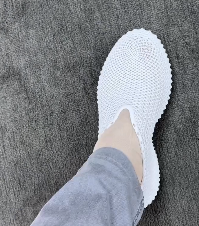 3D Printed Shock-Absorbing Shoes