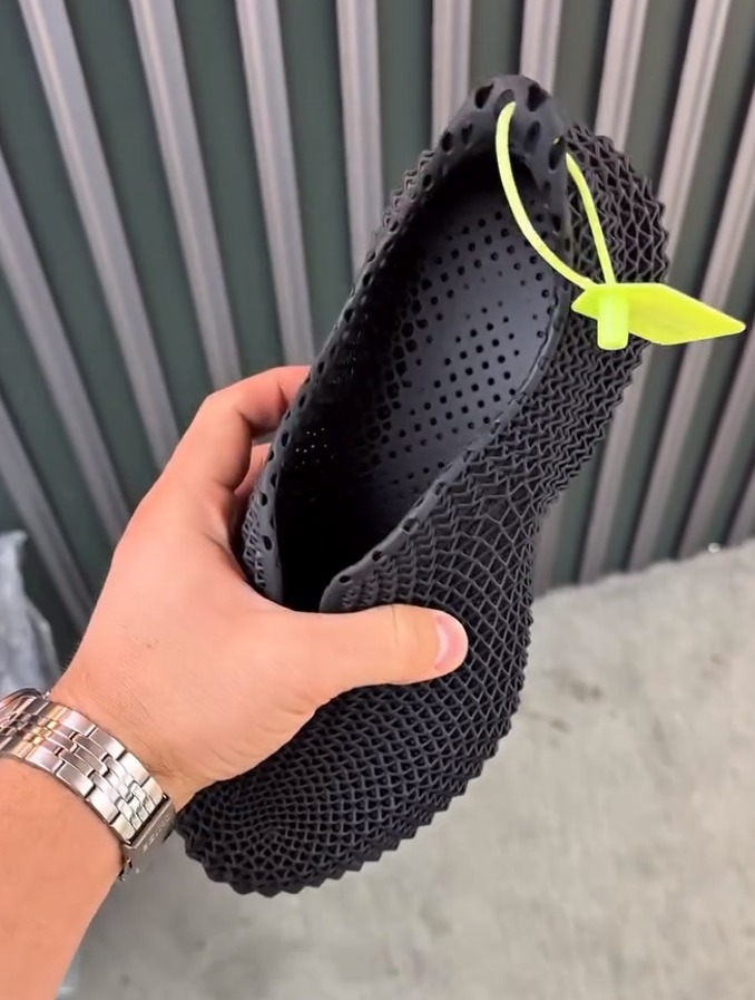 3D Printed Shock-Absorbing Shoes