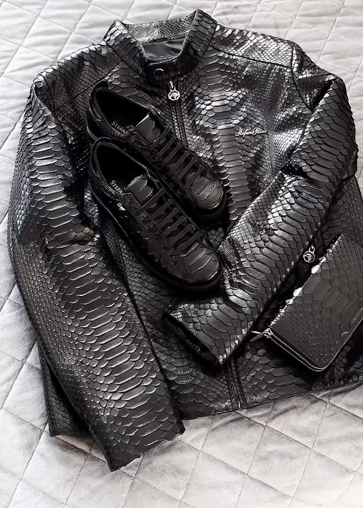 python skin jacket