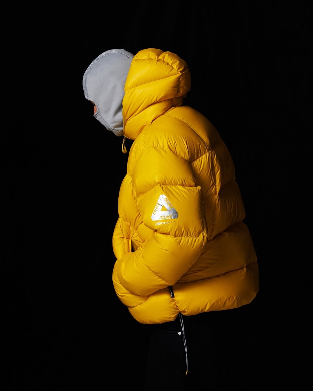 Balaklava hat waterproof down jacket