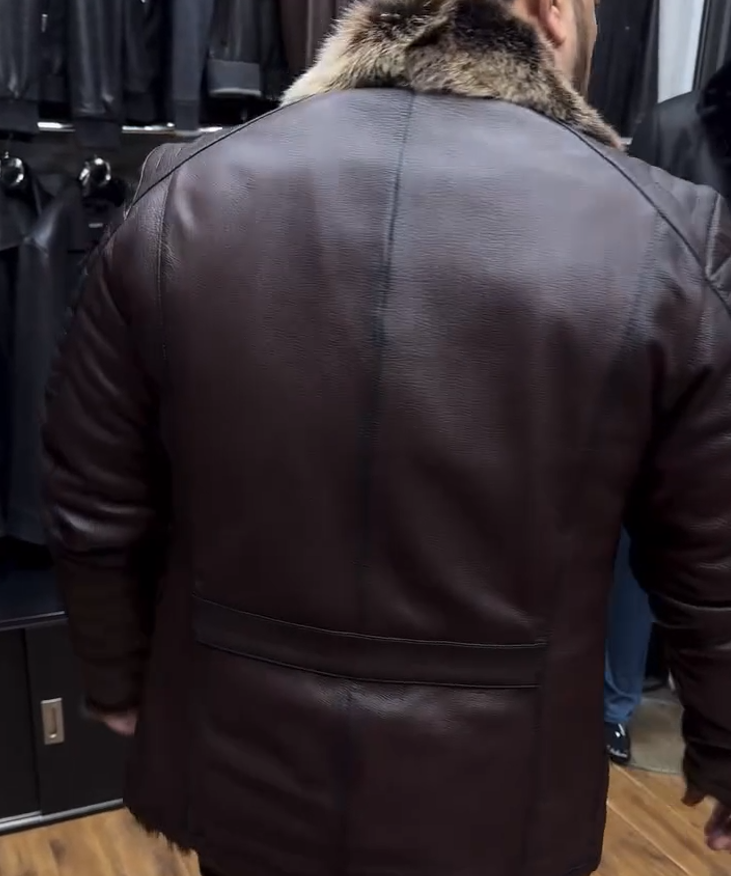 Turkish genuine sheepskin jacket