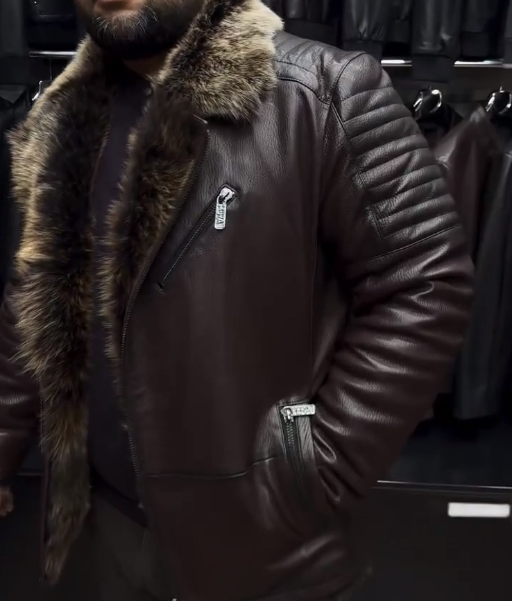 Turkish genuine sheepskin jacket