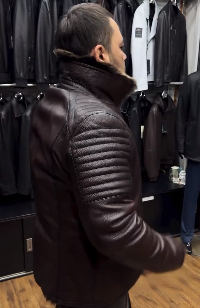 Turkish genuine sheepskin jacket