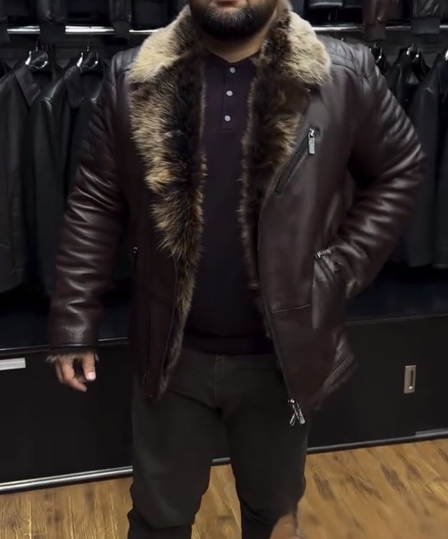 Turkish genuine sheepskin jacket