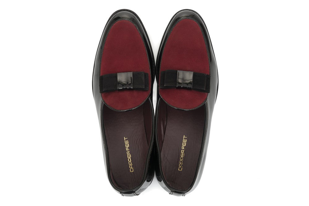 Cashmere Patent SlipOn - Oxblood