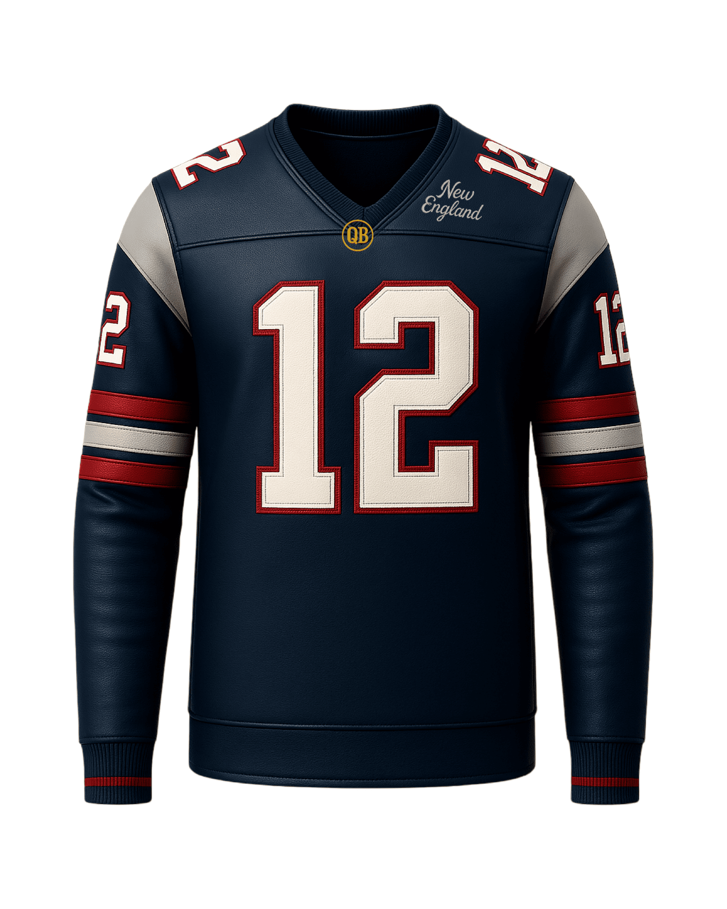 leather baseball jersey